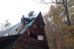 Oprava střechy v Údolí duchů - 16. 11. 2016 