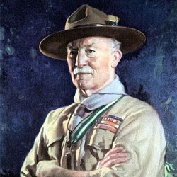 Robert Stephenson Smyth Baden-Powell, lst Viscount Baden-Powell, English soldier. Artist: Unknown