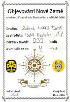 Diplom Zelená světlušky 4. místo kraj web 200